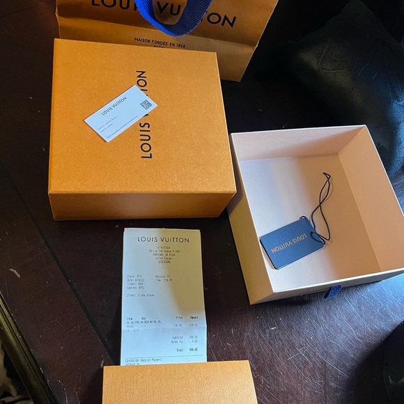 LOUIS VUITTON BELT , vachetta leather - Picture 7 of 7